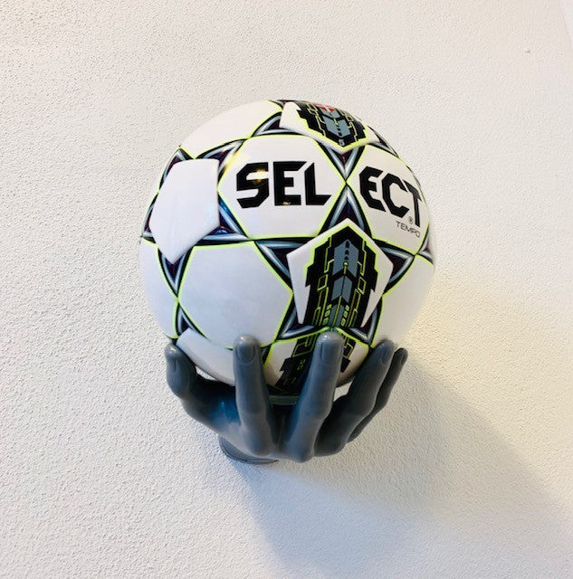 1 st Fotbollshållare Organizer i Stål