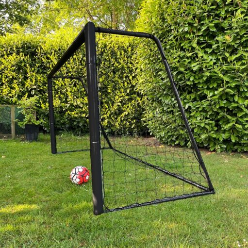 Fotbollsmål Freeplay Elite Pro 200 x 120 cm – Galvaniserat Svart Stål
