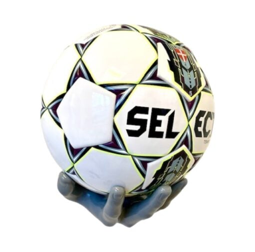 1 st Fotbollshållare Organizer i Stål