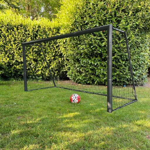 Fotbollsmål Freeplay Elite Pro 300 x 150 cm – Galvaniserat Svart Stål