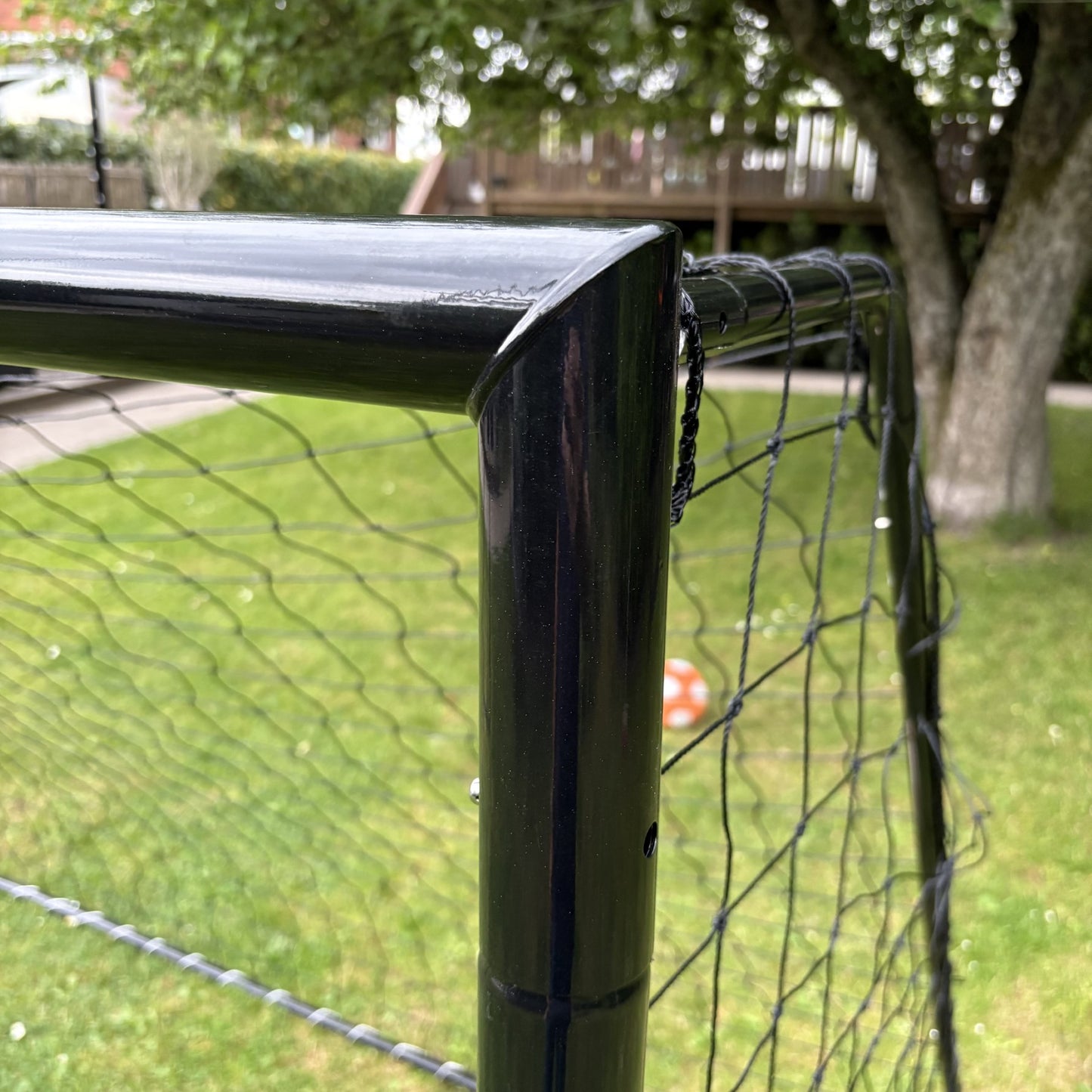 Fotbollsmål Talento 300 x 200 cm - Galvaniserat Svart Stål