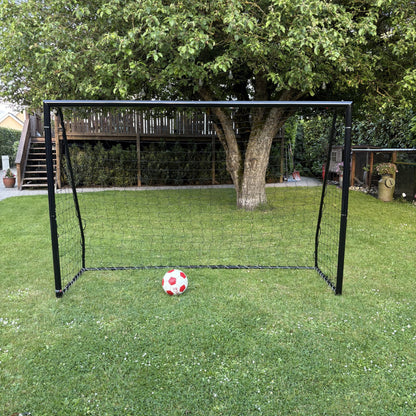 Fotbollsmål Talento 240 x 160 cm - Galvaniserat Svart Stål