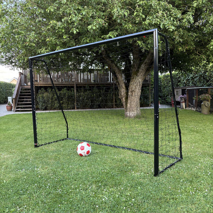 Fotbollsmål Talento 240 x 160 cm - Galvaniserat Svart Stål