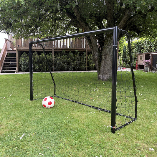 Fotbollsmål Talento 200 x 120 cm - Galvaniserat Svart Stål